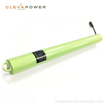36V 6.8Ah rechargeable li-ion battery pack